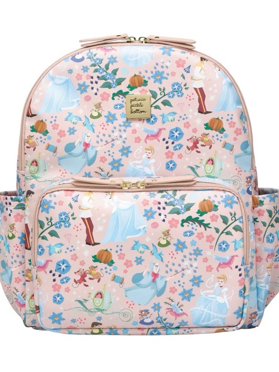 Petunia Pickle Bottom Handbags - Petunia Pickle Bottom Pink Cinderella Pattern Kids Backpack